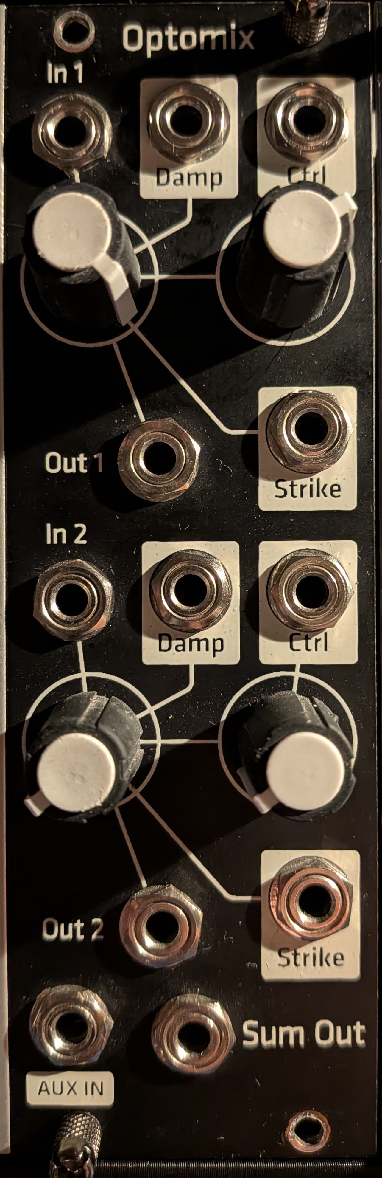 Optomix, Greyscale panel