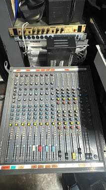 Soundcraft 200 Delta 12ch + alimentatore originale PSU vintage 1980 funzionante