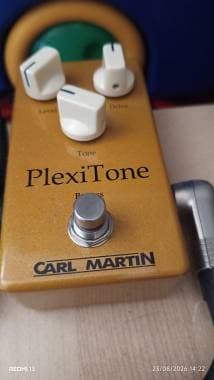 Carl Martin Plexi tone ottimo e perfetta Gia velcrato pronto per uso pedaliera