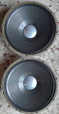JBL Coppia woofer E140-8, 8 ohm, 15 pollici, 38 cm