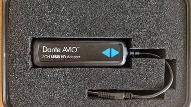 Audinate Dante avio 2CH USB IO Adapter