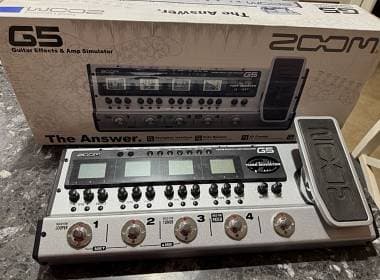 Pedaliera Zoom g5 vendo causa inutilizzo