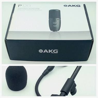Microfono AKG P120 + Asta da Tavolo Samson MD2