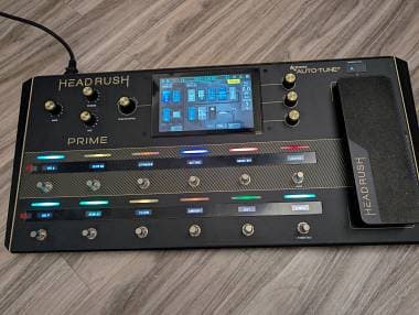 HeadRush Prime - Pedaliera chitarra/basso e voce (con scatola originale)