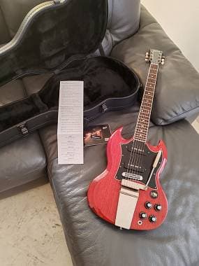 Gibson SG Classic p90 / Special 68' style Vibrola + regalo rangemaster pnp nos