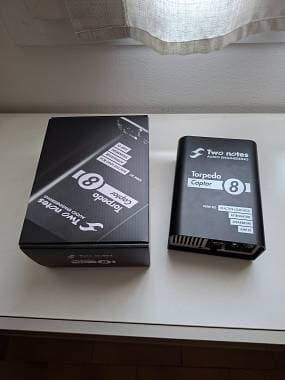Two Notes Torpedo Captor 8 IN GARANZIA