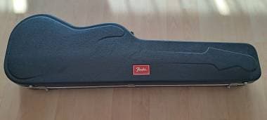 CUSTODIA PER BASSO FENDER JAZZ O PRECISION ANNI 80-90 RED LOGO
