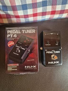VENDO NUX PT-6 ACCORDATORE CROMATICO A PEDALE