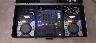 Consolle Pioneer DJM 800 + CDJ 400 + Flight case