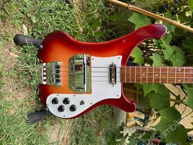1995 Rickenbacker 4001V63 4001 V63 Bass - Fireglo - OHSC