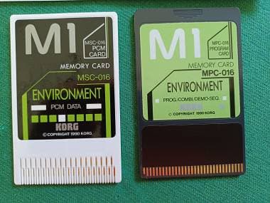 CARD PER KORG M1 ENVIRONMENT MSC-016 + MPC-016