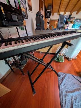 Pianoforte Digitale Casio CDP-S110 (88 Tasti Pesati) + Custodia Gator + Accessor