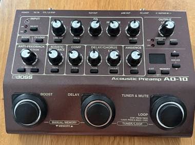 Boss Acoustic Preamp AD-10