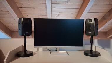 Monitor HP Serie 5 527SF, 27, Full-HD, 1920x1080 pixel, Argento + Cavo HDMI