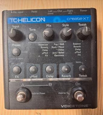 TC Helicon Voicetone create xt