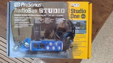 Audio Box PreSonus - studio di registrazione