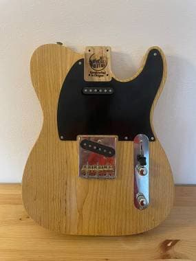 TELECASTER TELE BODY '50 1 PC SWAMP ASH NITRO FRALIN BLUES SPECIAL VINTAGE RELIC
