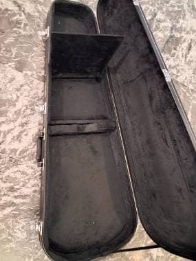 Custodia rigida per chitarra elettrica (Stratocaster o Ibanez RG)