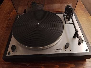 Thorens TD166 MK II giradischi vintage ottime condizioni