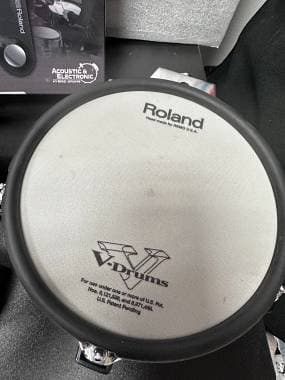 Pad Roland PD85BK Dual Zone pelle mesh + regalo la spedizione