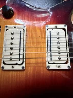 Humbucker pickup Seymour Duncan SHPR-1 P-Rails Set (neck/bridge set) cream