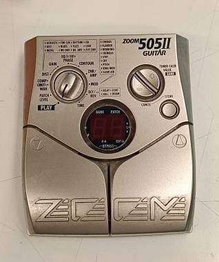 Zoom 505II Guitar Multi Effects Made in Japan
