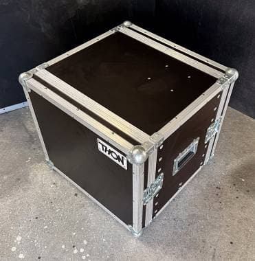 Flightcase Thon rack 10U Live 40 - 10 unità - guide rack davanti e dietro