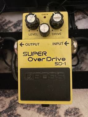 Boss Overdrive Super Drive SD1