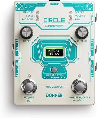 Donner CIRCLE LOOPER GUITAR EFFECT PEDAL