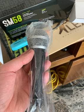 Shure SM58 nuov imballato euro 50
