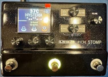VENDUTO Line6 HX Stomp + patch bass effect Muse