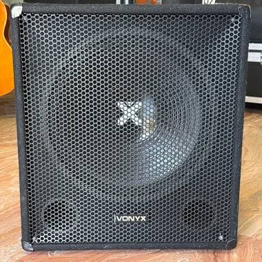 Vonyx SWA15 Subwoofer Attivo 15 600W con Crossover Regolabile e Selettore