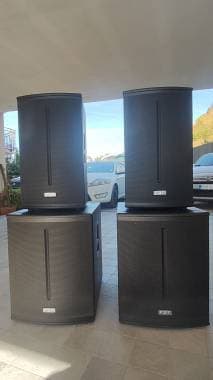IMPIANTO BELLISSIMO FBT XPRO CON CUSTODIE