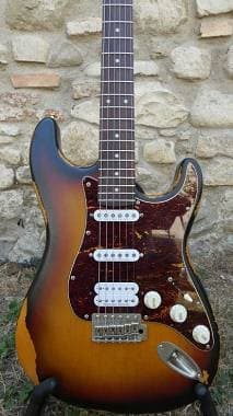 Vintage V6H ICON Sunburst con Pick-Ups Seymour Duncan JB/SSL1/SSL1 RWRP