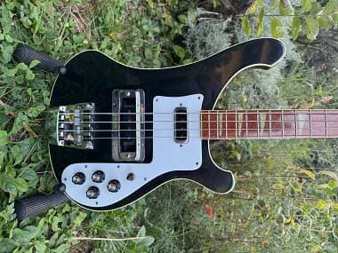 1978 Rickenbacker 4001 Bass - Beautiful Jetglo - OHSC