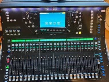 Allen & Heath SQ6 incl. Dante, Case, Plugin