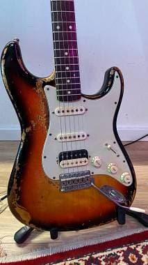 Buttarini HSS Stratocaster Flametone pups