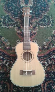 Ukulele Concerto Mugig 23 pollici con custodia