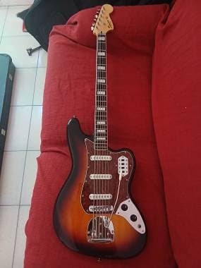 Squier Bass VI Vintage Modified (2018 - Sunburst) - Elettronica Custom / Upgrade