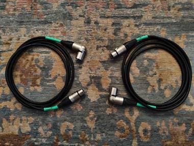 Cavo microfonico/bilanciato 2 metri Mogami w2534 connettori Neutrik XLR (Coppia)