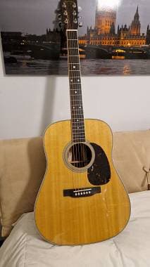 Martin D35 reimagined natural