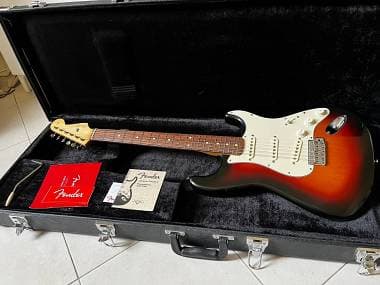 Fender Stratocaster Road worn 60 SRV 62 Classic Vintera sunburst 2016
