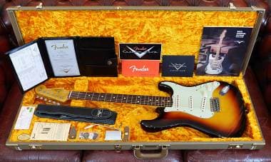 Fender Custom Shop Time Machine 1960 Stratocaster 3-Color Sunburst Relic 2017