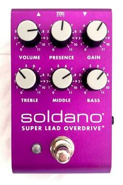 Soldano SLO Pedal - Limited Edition Purple
