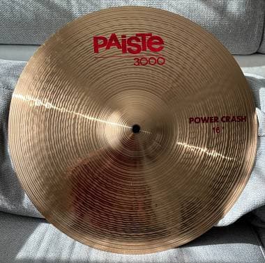 Paiste 3000 Power Crash 16  Vintage 1994 (seriale 402505)  Made in Switzerland