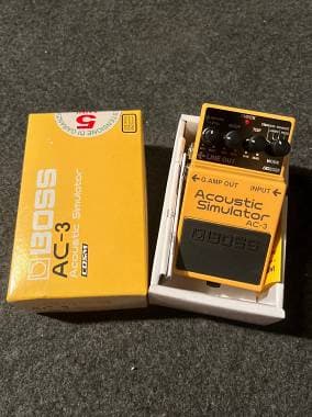 Boss AC-3 ACOUSTIC SIMULATOR Condizioni da negozio (con scaltola)