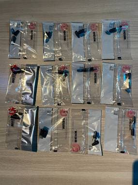 Connettori mini xlr Fem per radiomicrofoni Rean RT3 FC-B