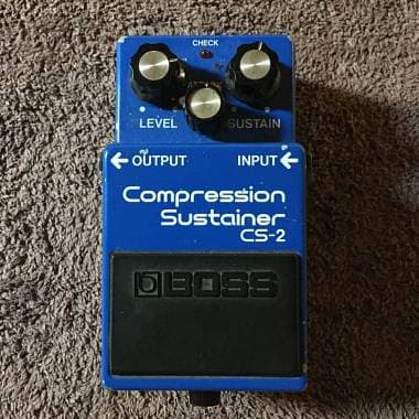 Boss CS-2 made in Japan 1983 black label