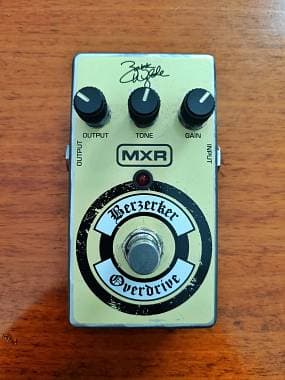 MXR Berserker Overdrive ZW44 (Zakk Wylde Signature)