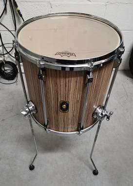 Floor tom Tamburo Opera Zebrano 14x14